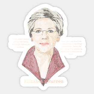 Elizabeth Warren Sticker